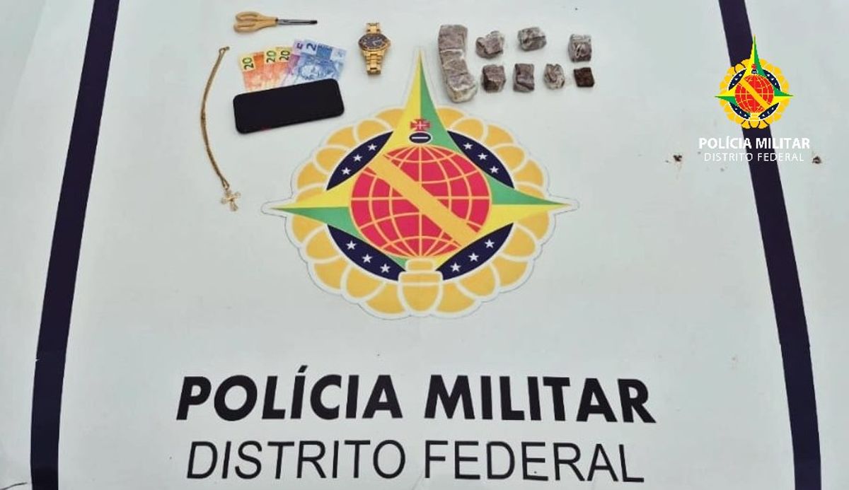 Dois adolescentes são apreendidos com porções de maconha em Ceilândia