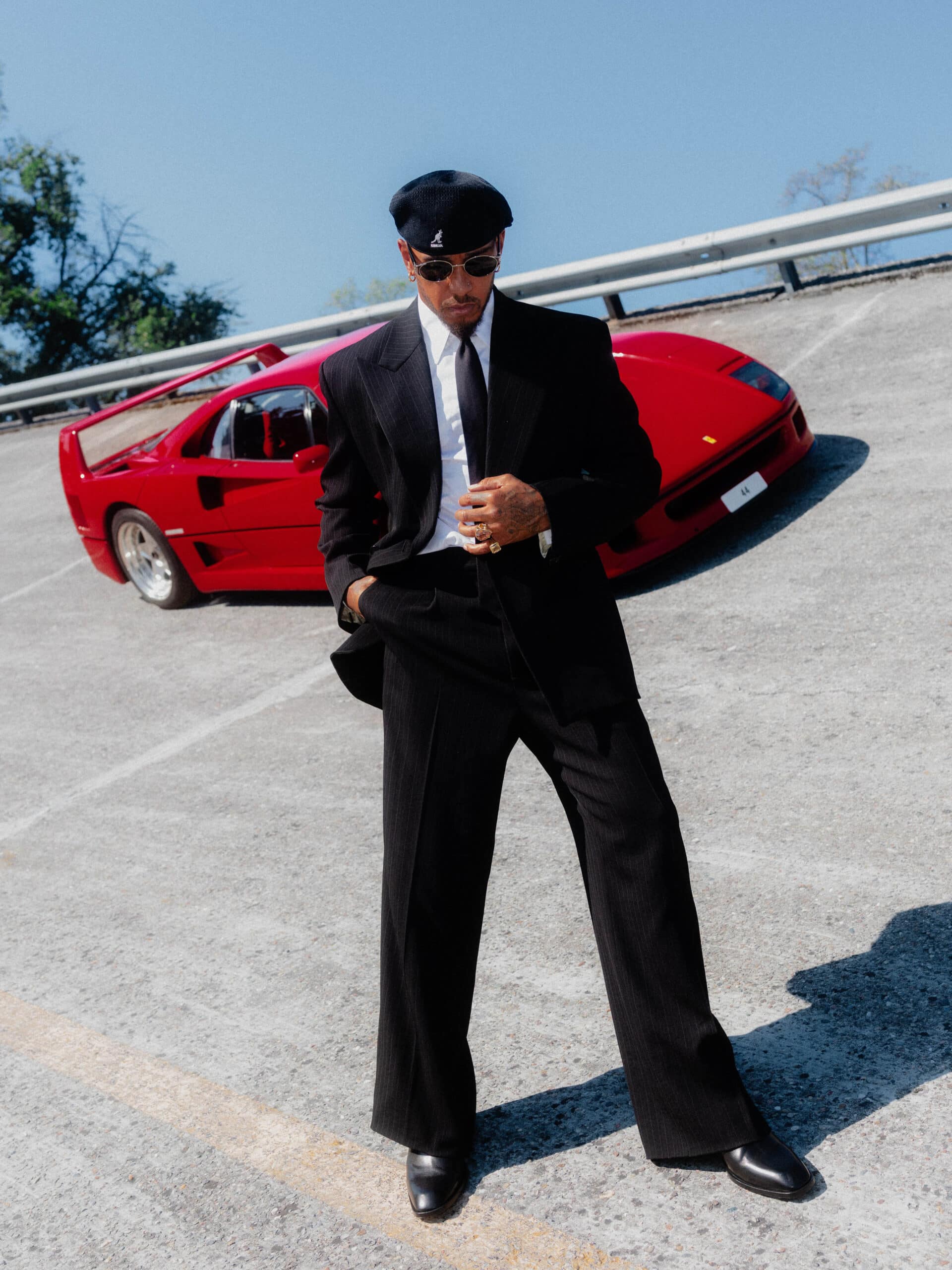 Lewis Hamilton Monza Saint Laurent: o look do piloto no GP da Itália