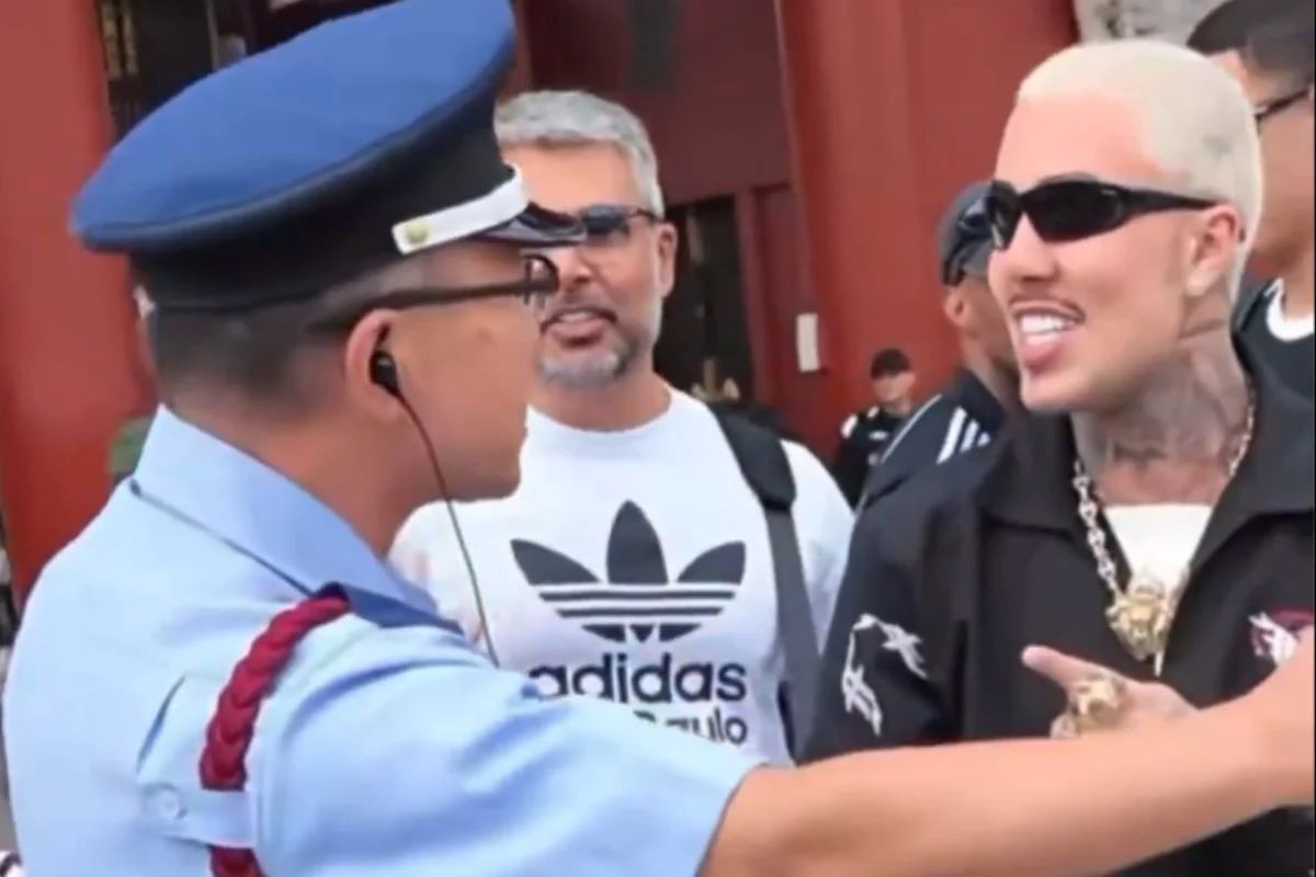 MC Daniel é abordado no Japão por cantar e dançar em templo