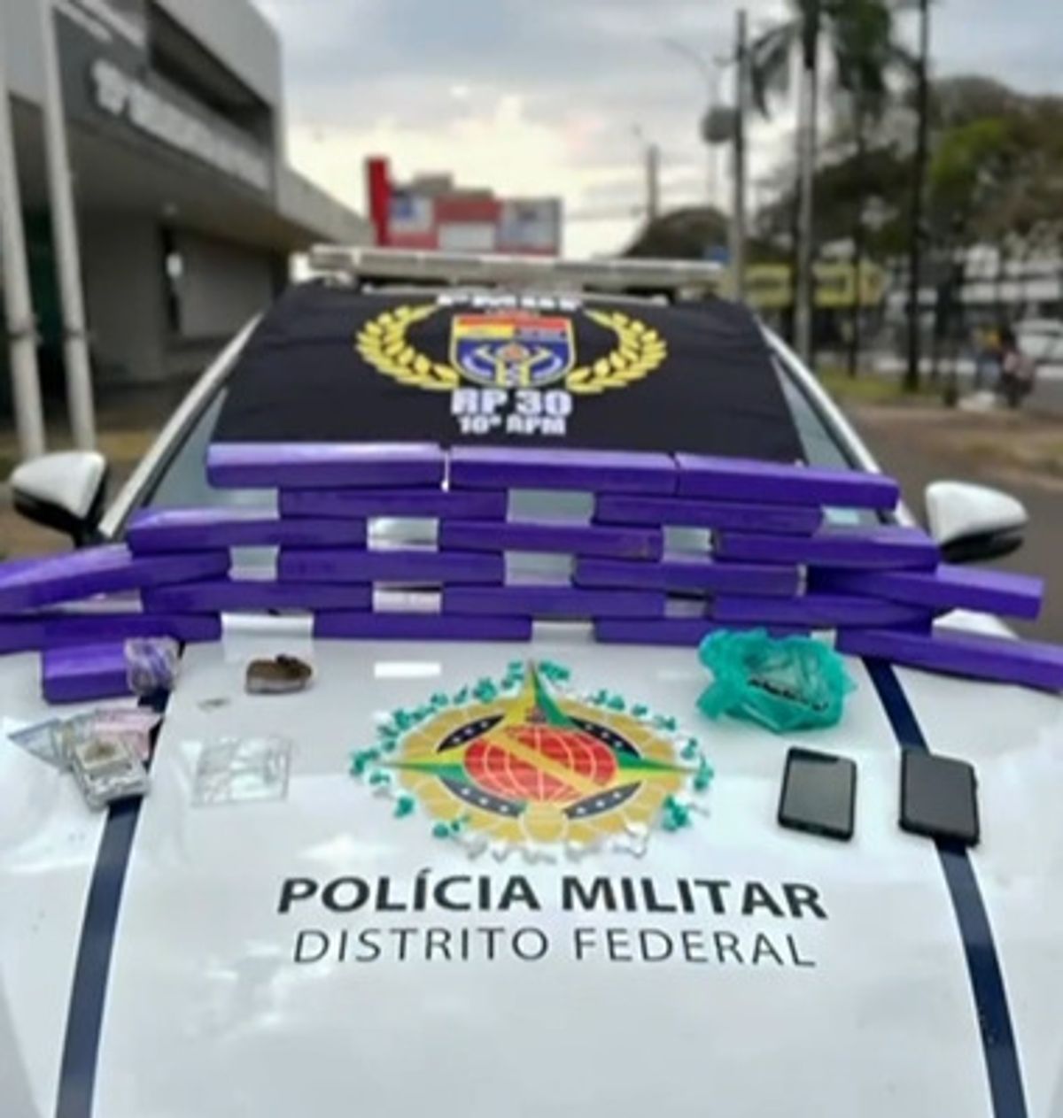 PMDF apreende quase 20 kg de maconha e porções de cocaína em Ceilândia