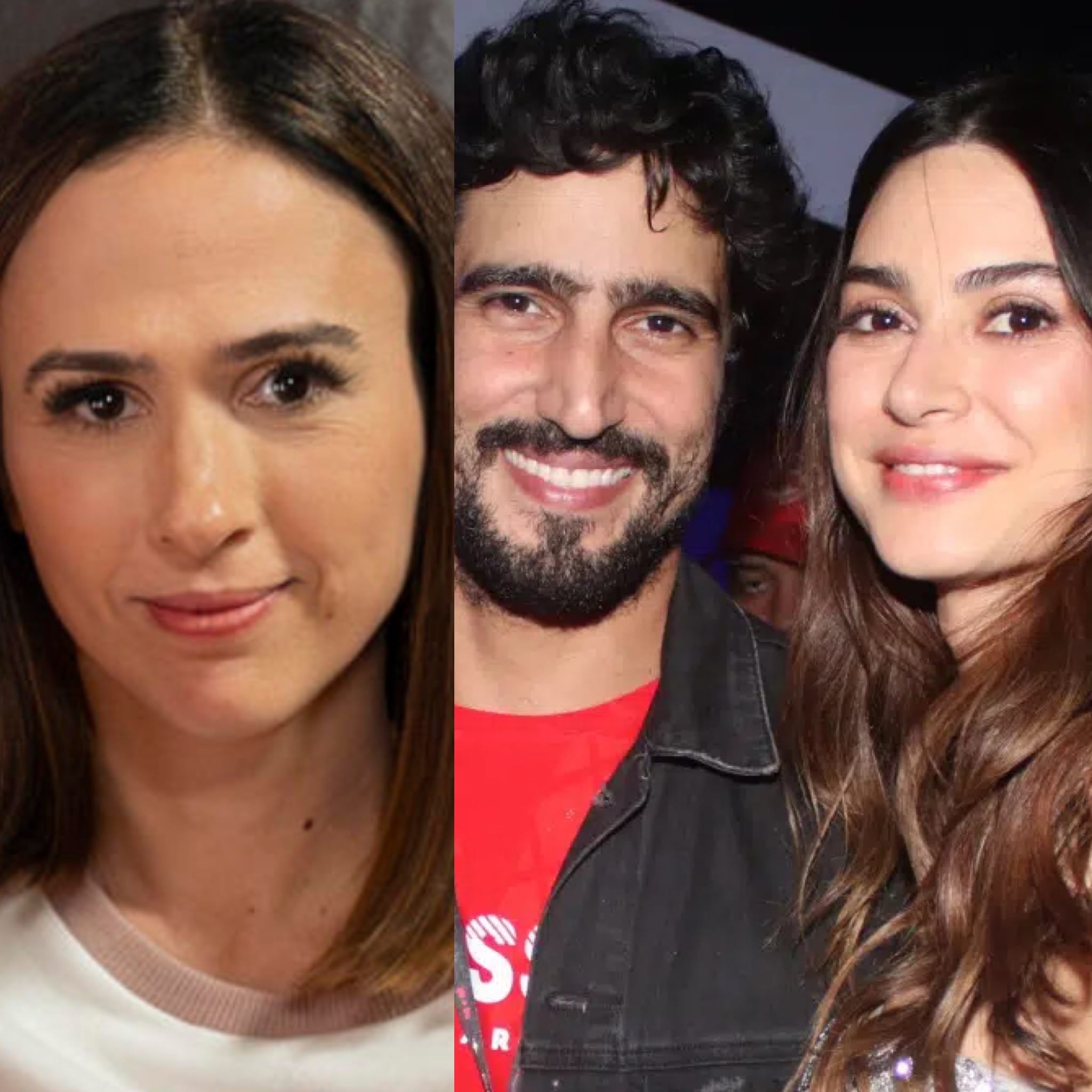 Thaila Ayala minimiza qualquer tensão entre Renato Góes e Tatá Werneck