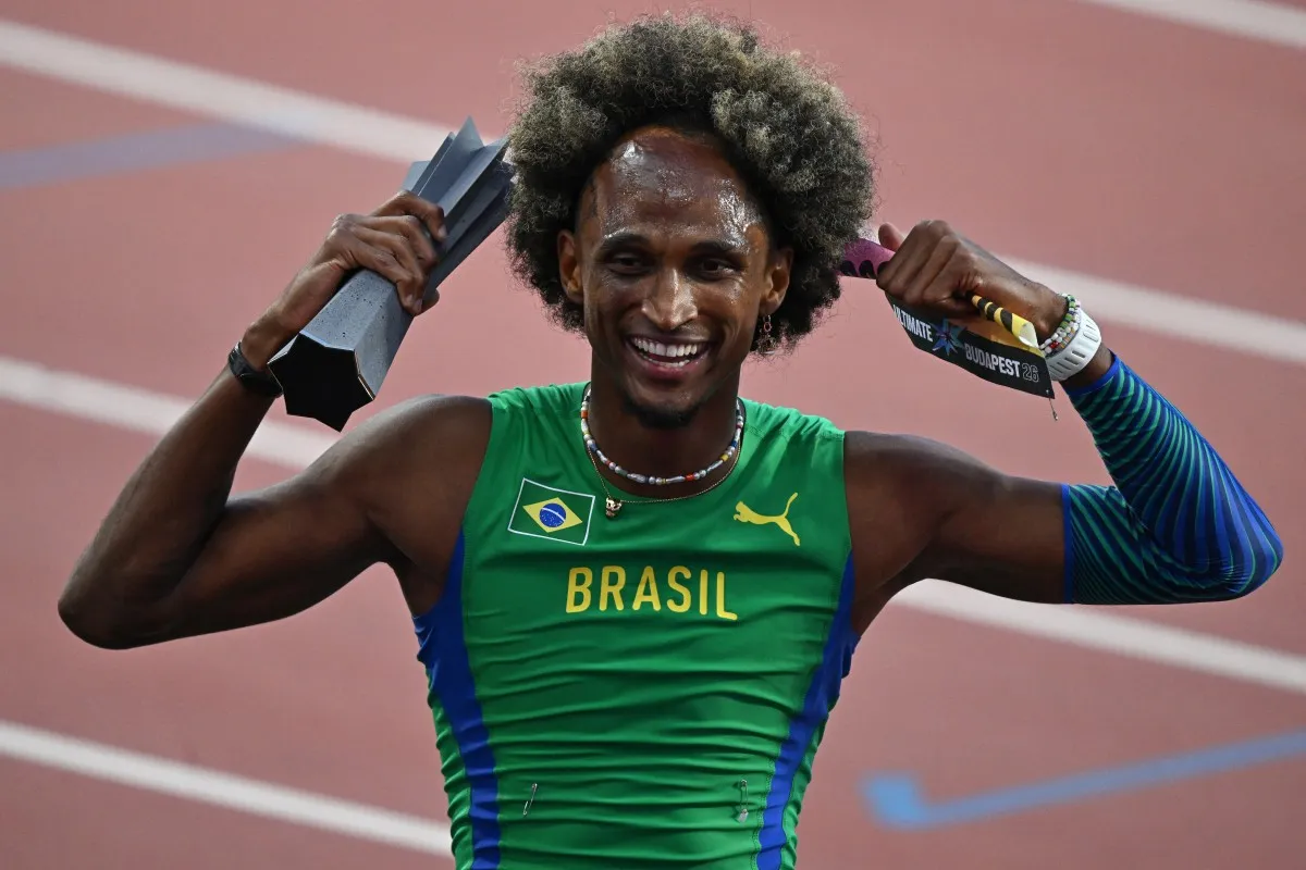 Alison dos Santos vence Mundial de Atletismo 2026 em Budapeste